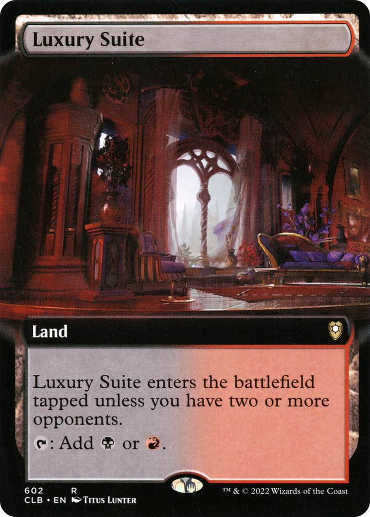Luxury Suite (Extended Art) [Commander Legends: Battle for Baldur's Gate]-1