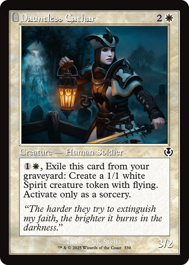 Dauntless Cathar (Retor Frame) [Innistrad Remastered]-1