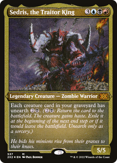 Sedris, the Traitor King (Foil Etched) [Double Masters 2022]-1