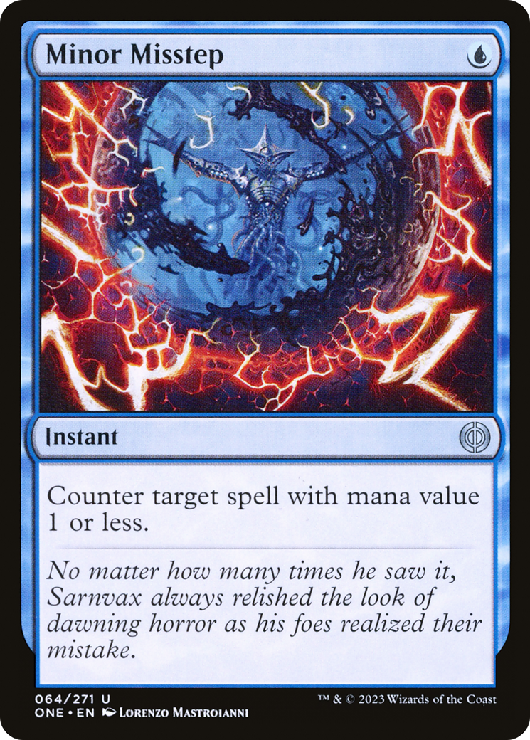 Minor Misstep [Phyrexia: All Will Be One]-1