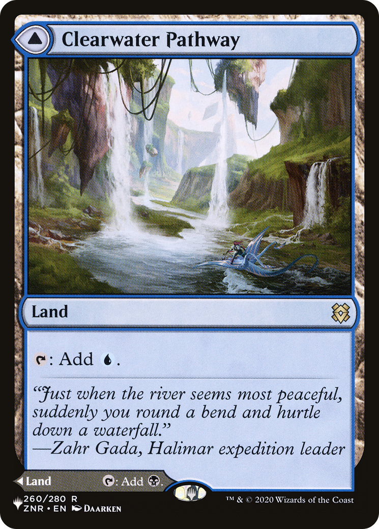 Clearwater Pathway // Murkwater Pathway [Secret Lair: From Cute to Brute]-3