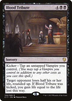 Blood Tribute [Commander 2017]-1