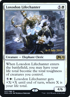 Loxodon Lifechanter [Core Set 2020 Prerelease Promos]-1