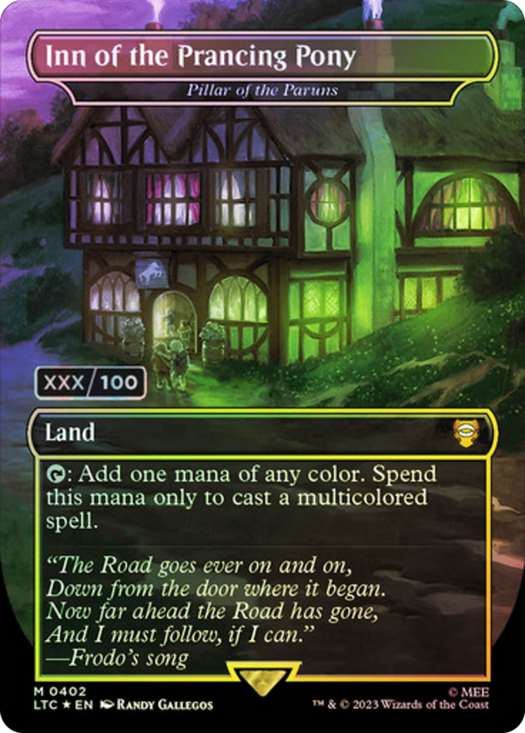 Inn of the Prancing Pony - Pillar of the Paruns (Serialized) [The Lord of the Rings: Tales of Middle-Earth Commander]-1