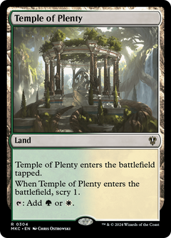 Temple of Plenty [Murders at Karlov Manor Commander]-1