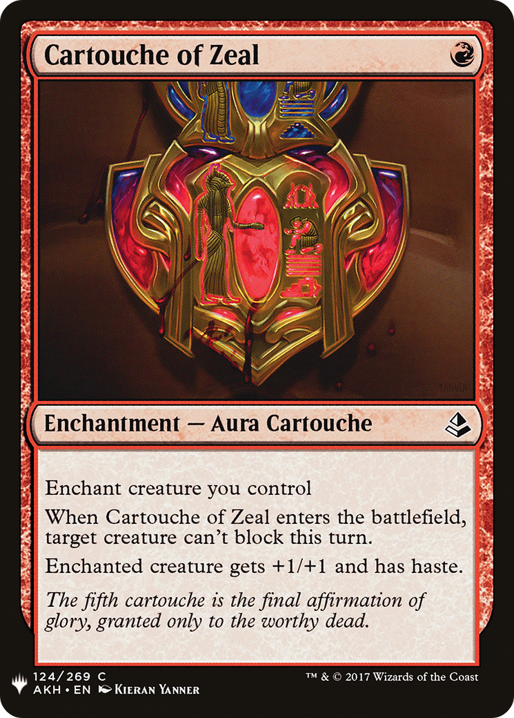Cartouche of Zeal [Mystery Booster]-1