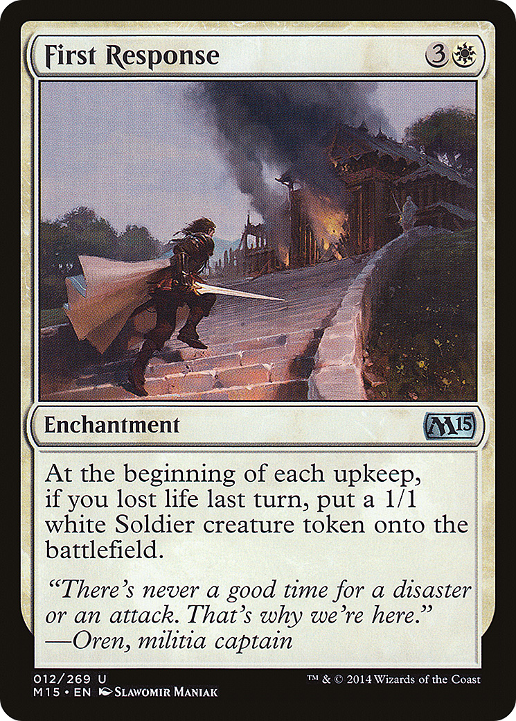 First Response [Magic 2015]-1
