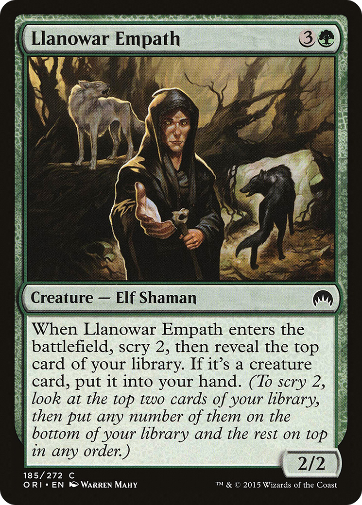 Llanowar Empath [Magic Origins]-1