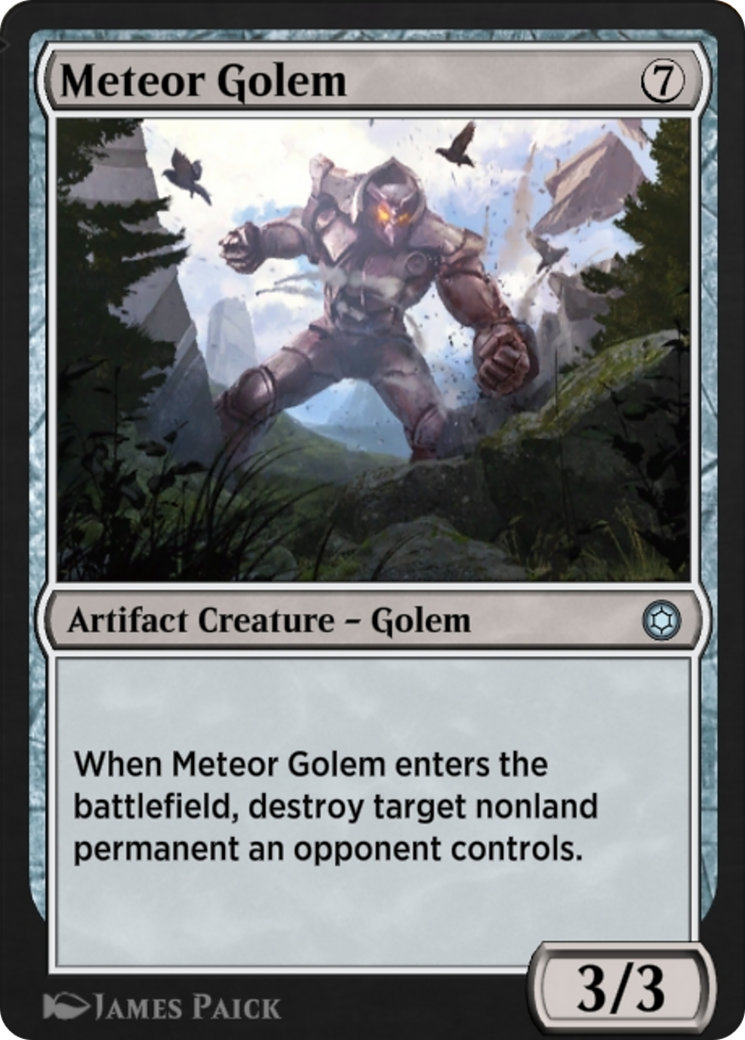 Meteor Golem (HBG-260) - Alchemy Horizons: Baldur's Gate-1