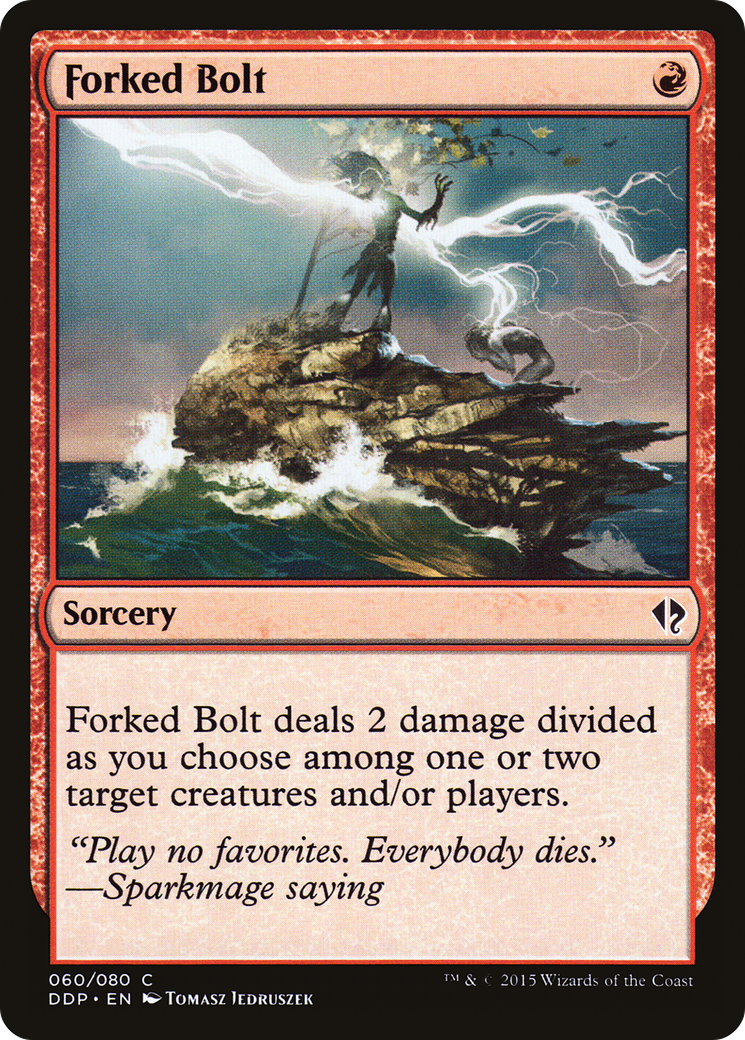 Forked Bolt [Duel Decks: Zendikar vs. Eldrazi]-1
