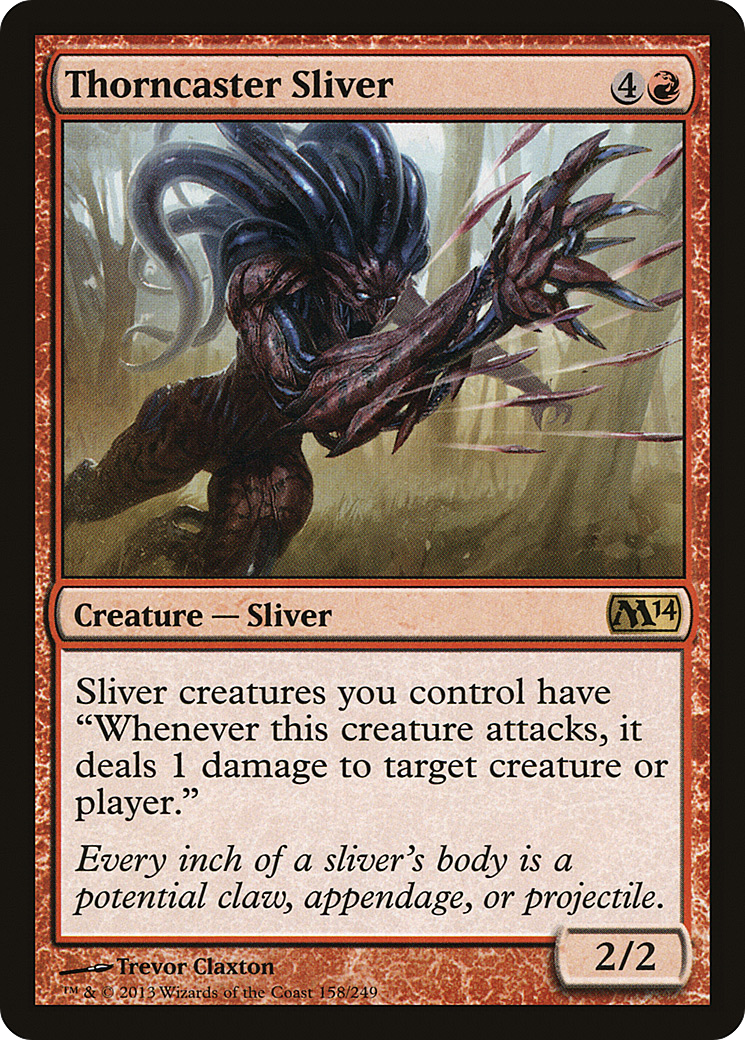 Thorncaster Sliver [Magic 2014]-1