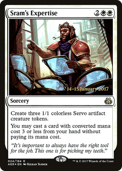 Sram's Expertise [Aether Revolt Prerelease Promos]-1