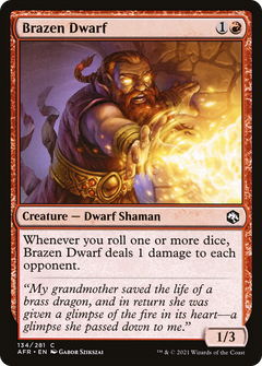 Brazen Dwarf [Dungeons & Dragons: Adventures in the Forgotten Realms]-1