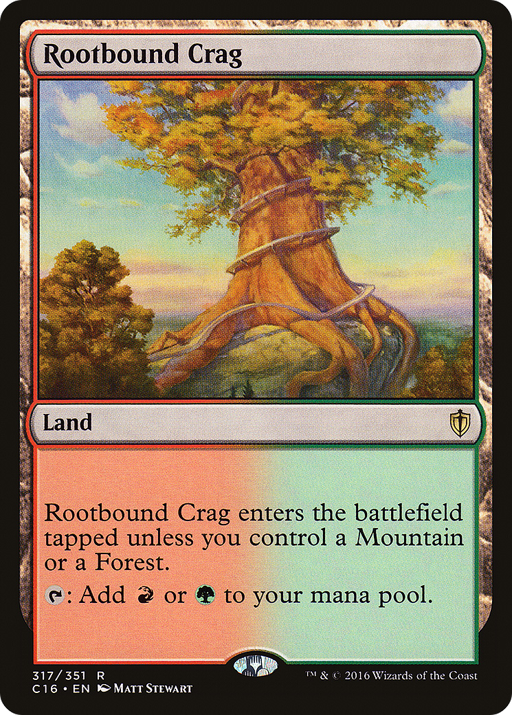 Rootbound Crag [Commander 2016]-1