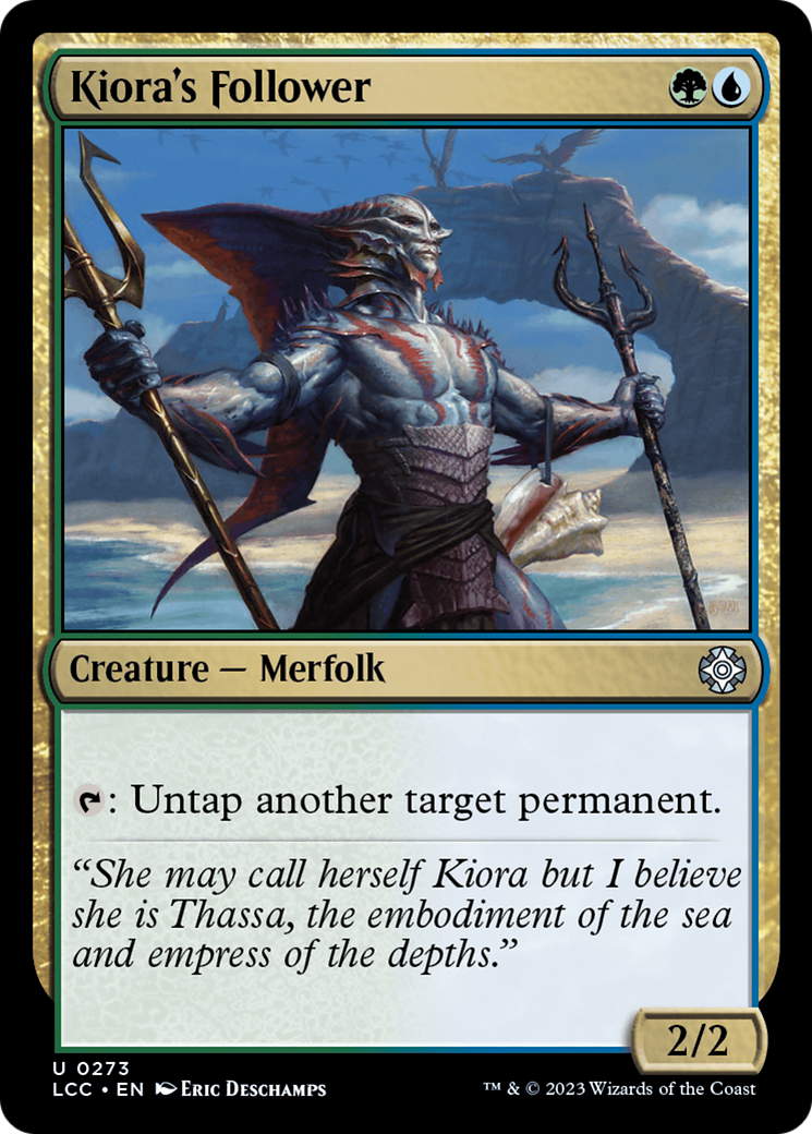 Kiora's Follower [The Lost Caverns of Ixalan Commander]-1