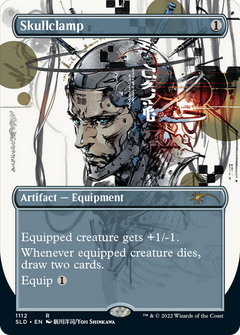 Skullclamp (Japanese Borderless) [Secret Lair Drop Series]-1