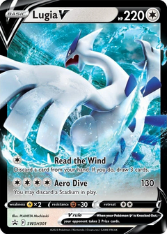 Lugia V (SWSH301) [Sword & Shield: Black Star Promos]-1