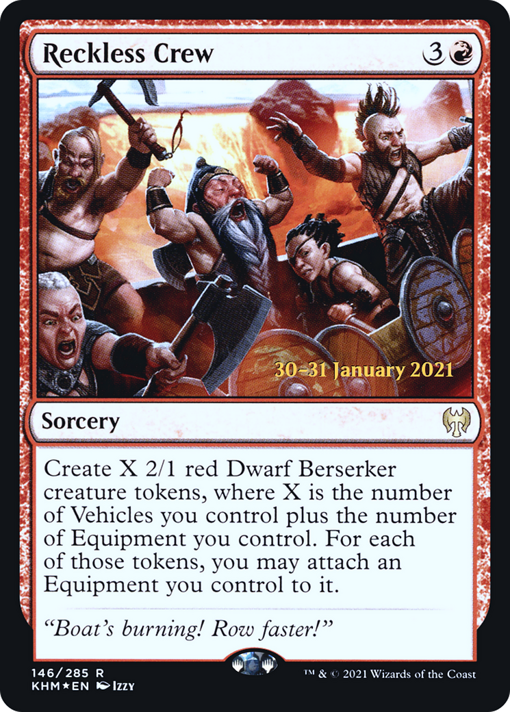Reckless Crew [Kaldheim Prerelease Promos]-1