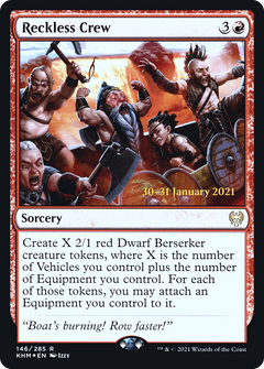 Reckless Crew [Kaldheim Prerelease Promos]-1