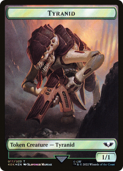 Tyranid (T40K-17★) - Warhammer 40,000 Tokens Foil-1