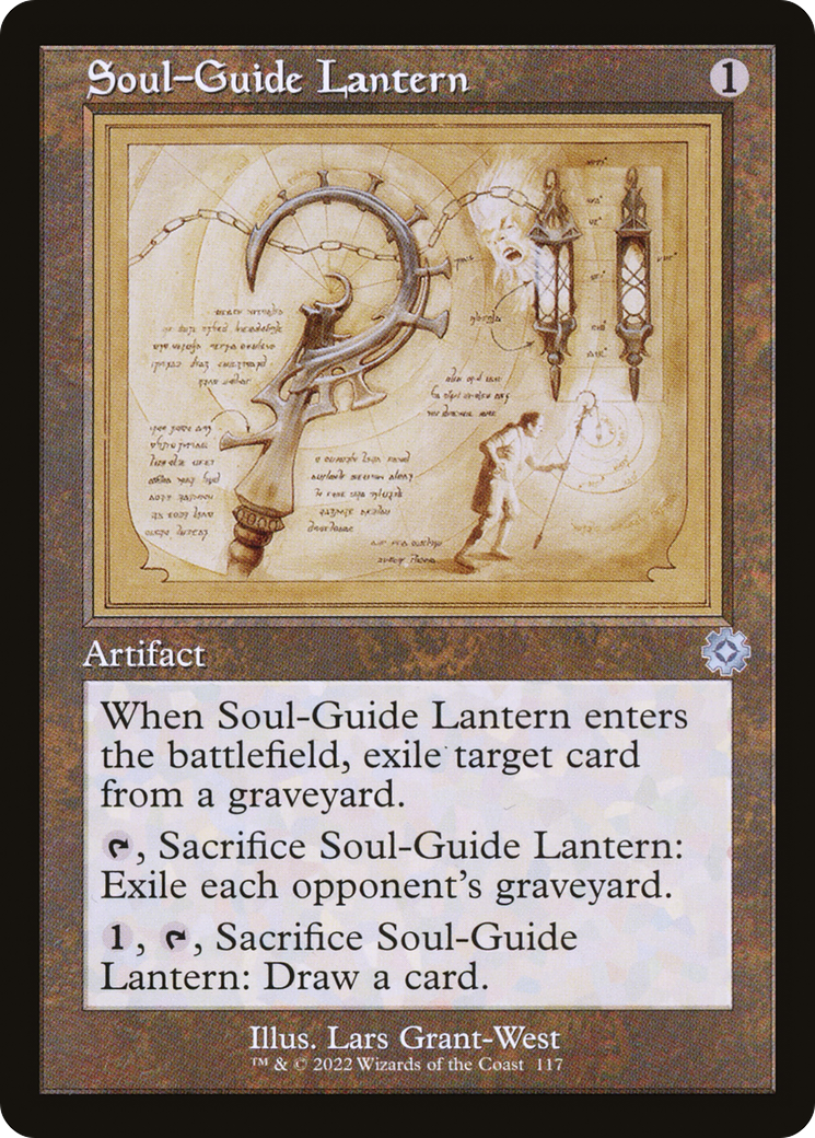 Soul-Guide Lantern (Retro Schematic) [The Brothers' War Retro Artifacts]-1