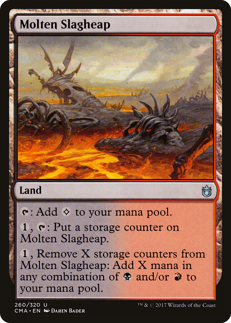 Molten Slagheap [Commander Anthology]-1
