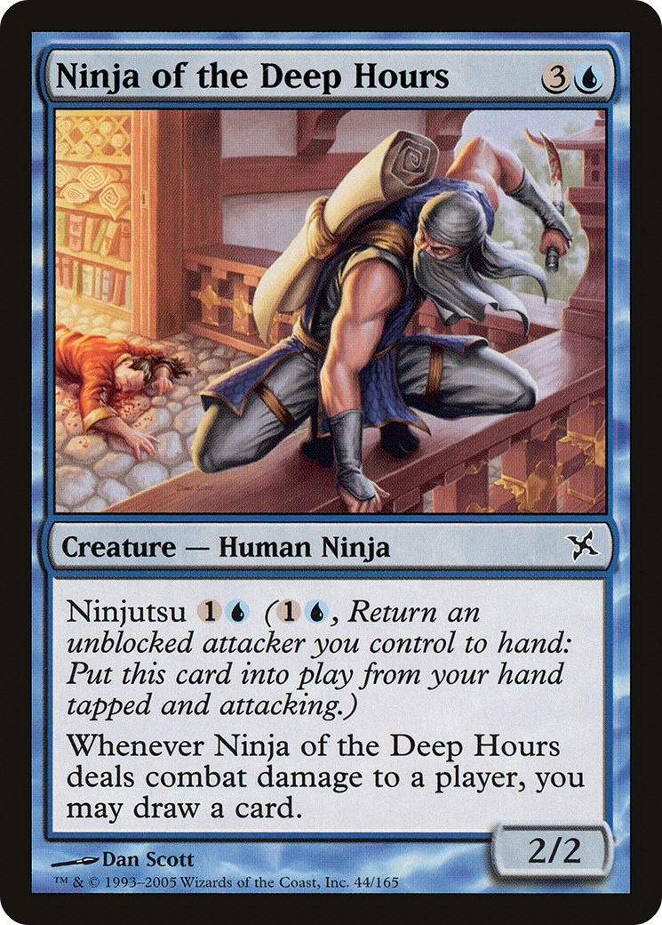 Ninja of the Deep Hours [Betrayers of Kamigawa]-1