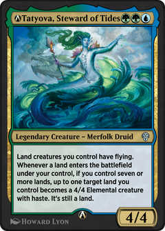 A-Tatyova, Steward of Tides (DMU-A-222) - Dominaria United-1