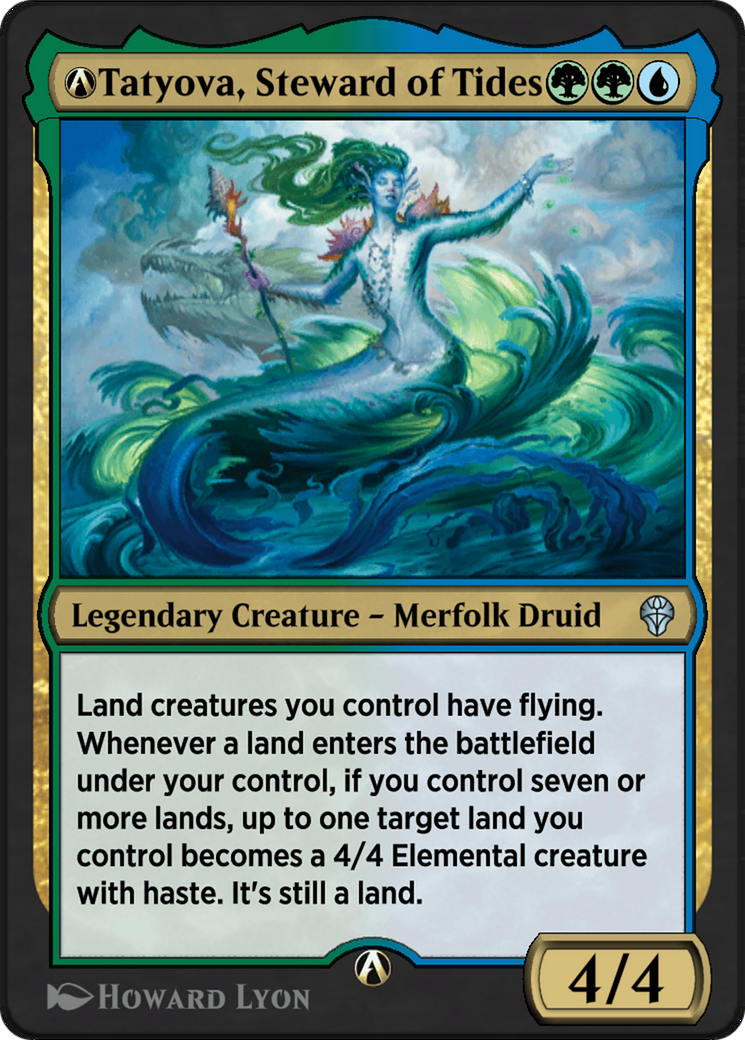A-Tatyova, Steward of Tides (DMU-A-222) - Dominaria United-1