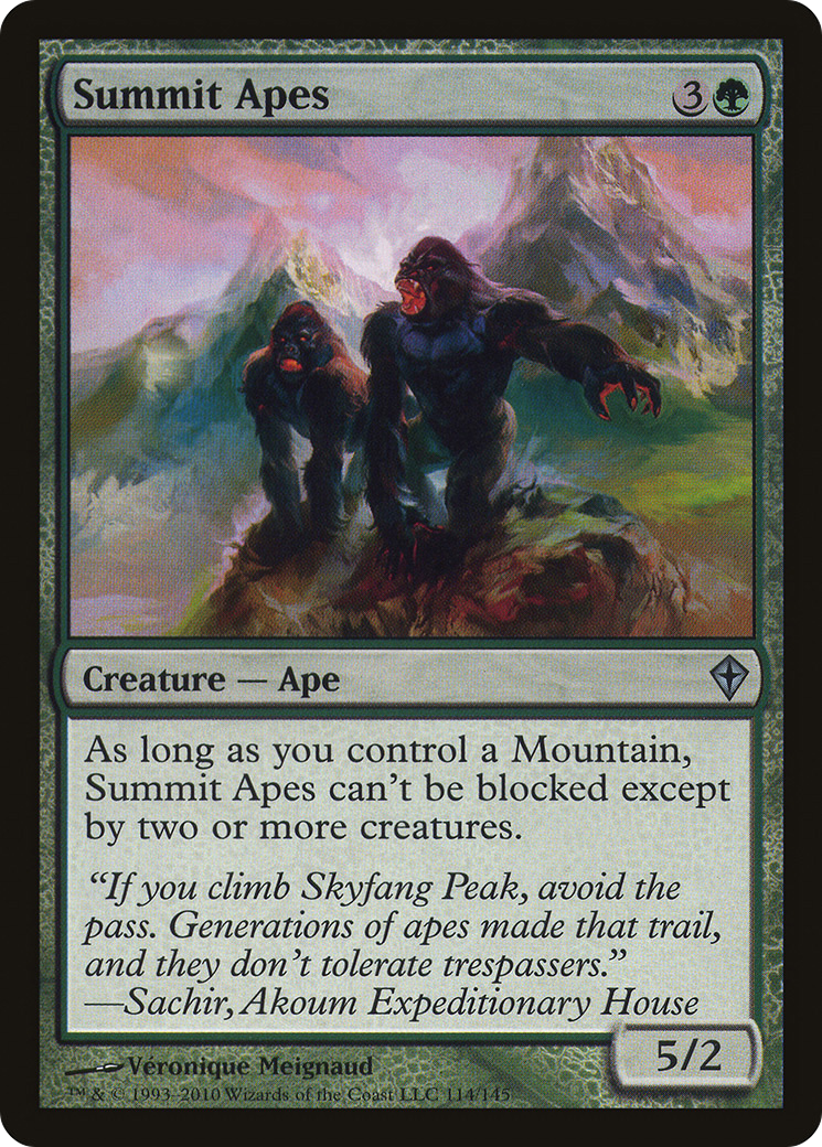 Summit Apes [Worldwake]-1