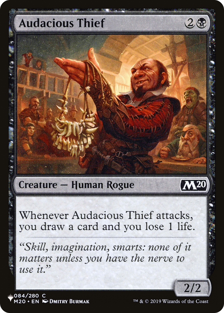 Audacious Thief [The List]-1
