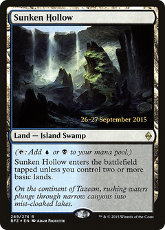 Sunken Hollow [Battle for Zendikar Prerelease Promos]-1