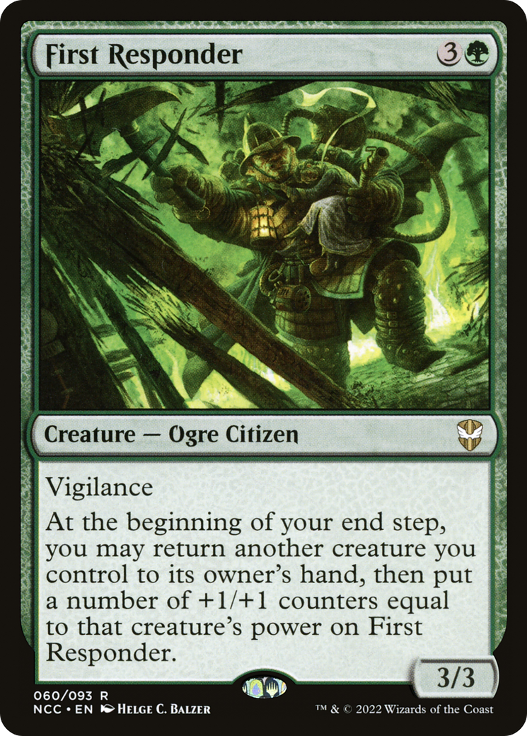 First Responder [Streets of New Capenna Commander]-1