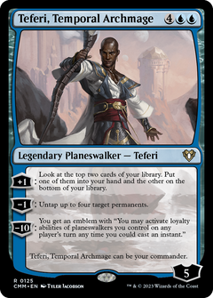 Teferi, Temporal Archmage [Commander Masters]-1