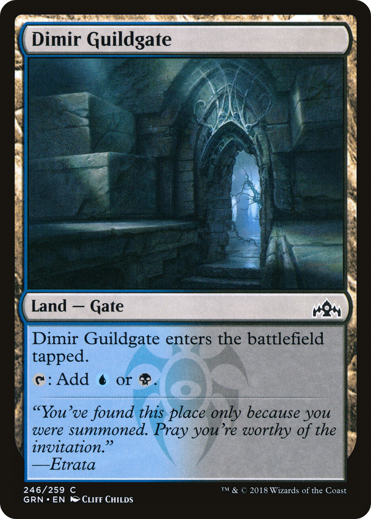 Dimir Guildgate (246/259) [Guilds of Ravnica]-1