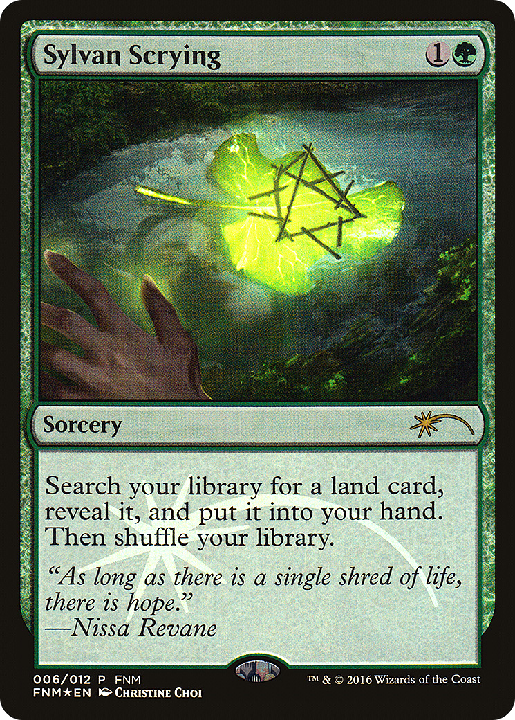 Sylvan Scrying [Friday Night Magic 2016]-1