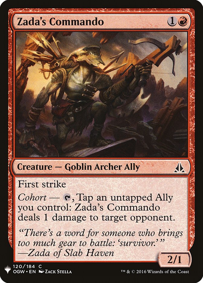 Zada's Commando [Mystery Booster]-1