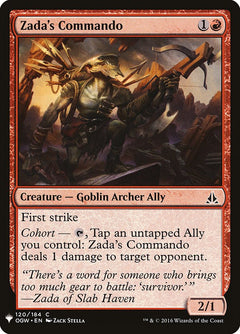 Zada's Commando [Mystery Booster]-1