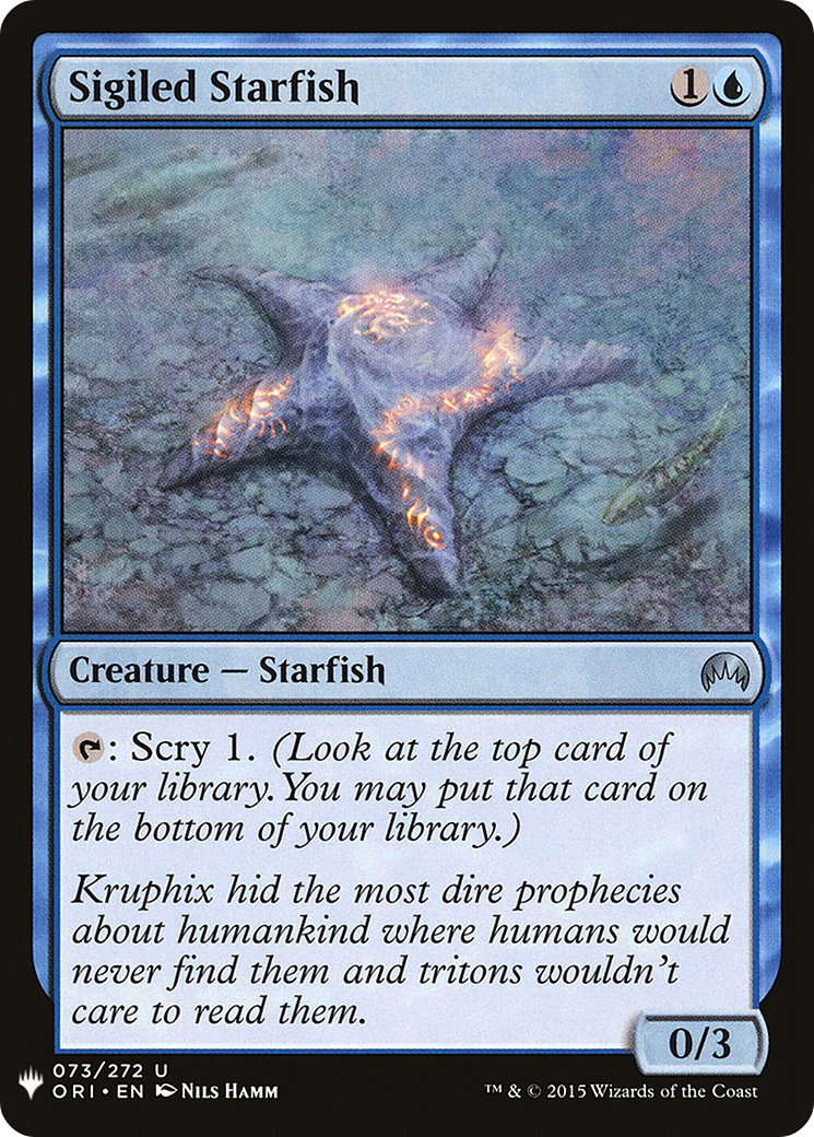 Sigiled Starfish [Mystery Booster]-1