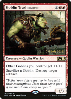 Goblin Trashmaster [Core Set 2019 Prerelease Promos]-1