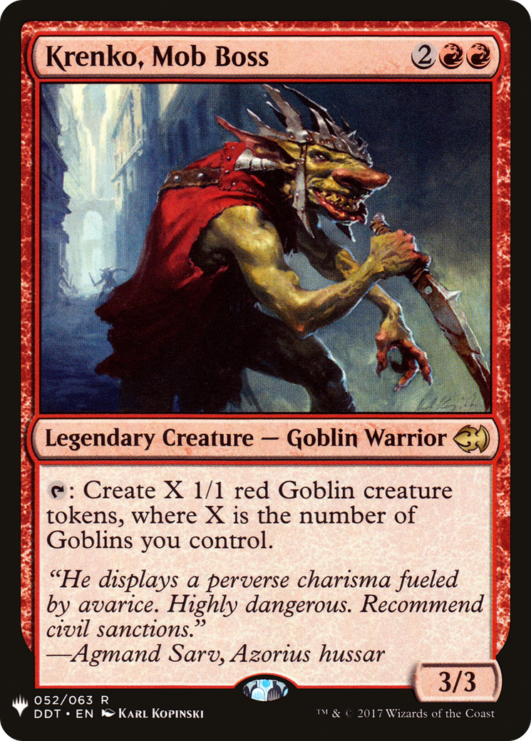 Krenko, Mob Boss [Mystery Booster]-1