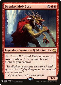 Krenko, Mob Boss [Mystery Booster]-1