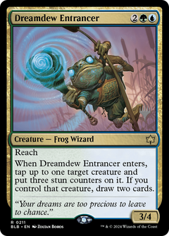 Dreamdew Entrancer (Promo Pack) [Bloomburrow Promos]-1