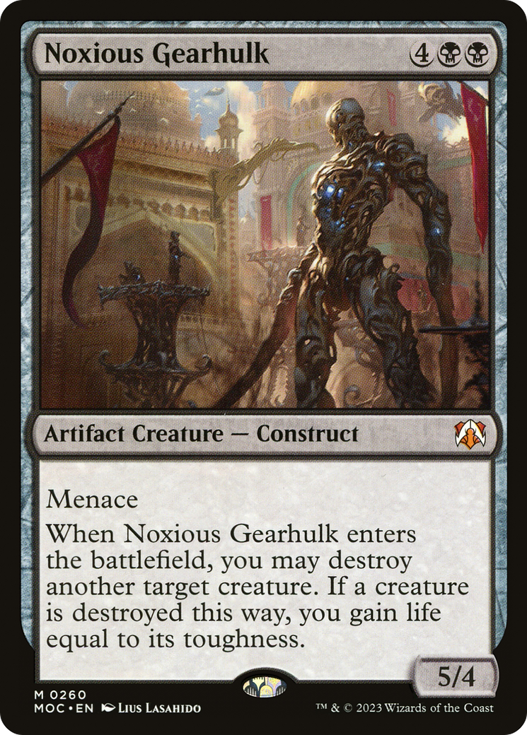 Noxious Gearhulk [March of the Machine Commander]-1