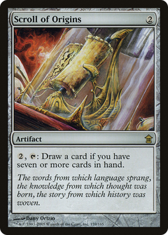 Scroll of Origins [Saviors of Kamigawa]-1