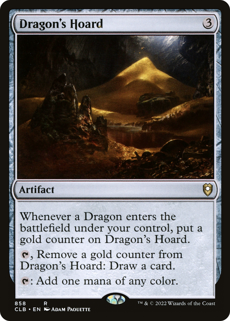 Dragon's Hoard [Commander Legends: Battle for Baldur's Gate]-1