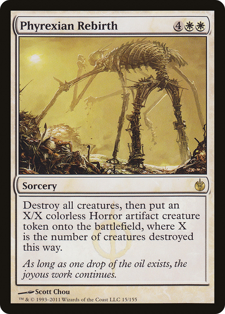 Phyrexian Rebirth [Mirrodin Besieged]-1