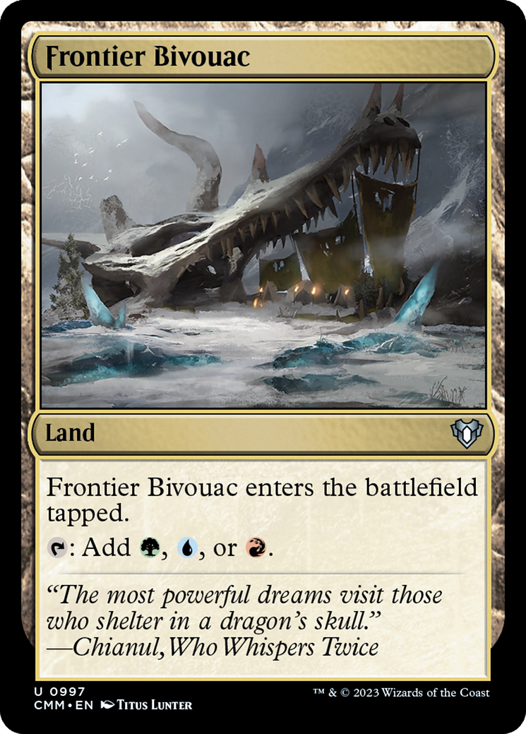 Frontier Bivouac [Commander Masters]-1