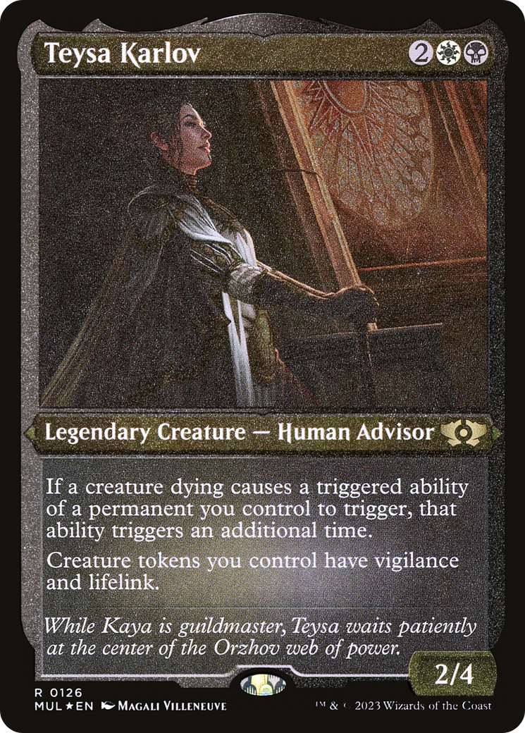 Teysa Karlov (Foil Etched) (MUL-126) - Multiverse Legends Foil-1