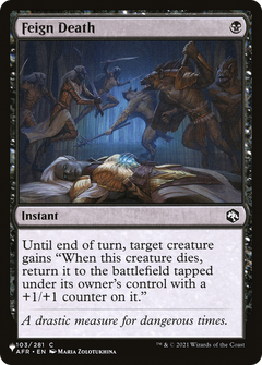 Feign Death [The List]-1